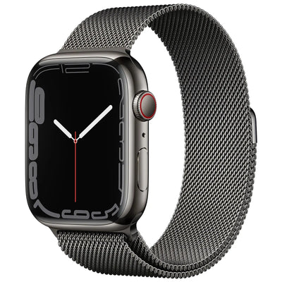 Apple Watch Series 7 GPS + Cellular Stainless Graphite Bracelet Milanese 45 mm 0194252574836 APPLE
