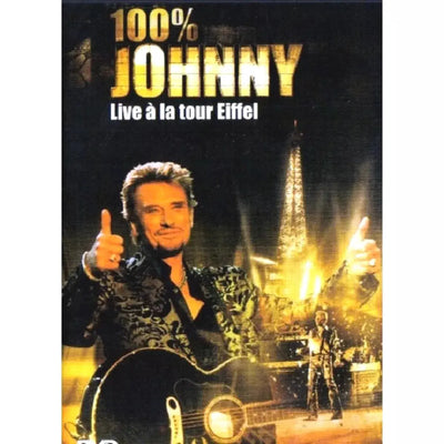Dvd 100% JOHNNY - Live à la tour Eiffel Universal